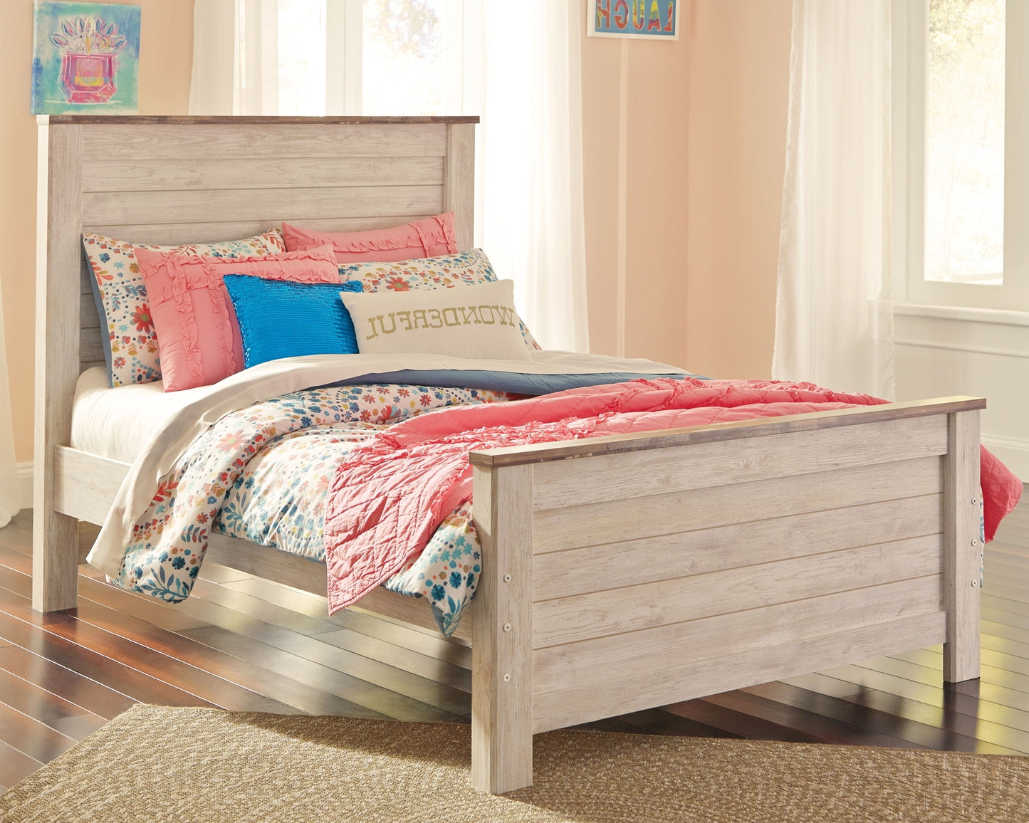 Willowton  Panel Bed