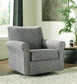 Renley Swivel Glider Accent Chair