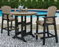 Fairen Trail Outdoor Bar Table and 2 Barstools