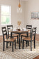 Gesthaven Dining Table and 4 Chairs