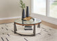 Frazwa Coffee Table with 2 End Tables