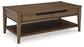 Roanhowe Coffee Table with 2 End Tables