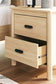 Cabinella Full Platform Panel Bed with Dresser and 2 Nightstands