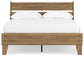 Deanlow Full Platform Panel Bed with Dresser and 2 Nightstands