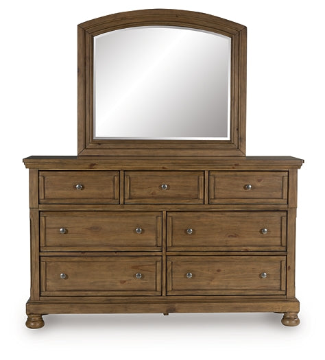 Feddinger Dresser and Mirror