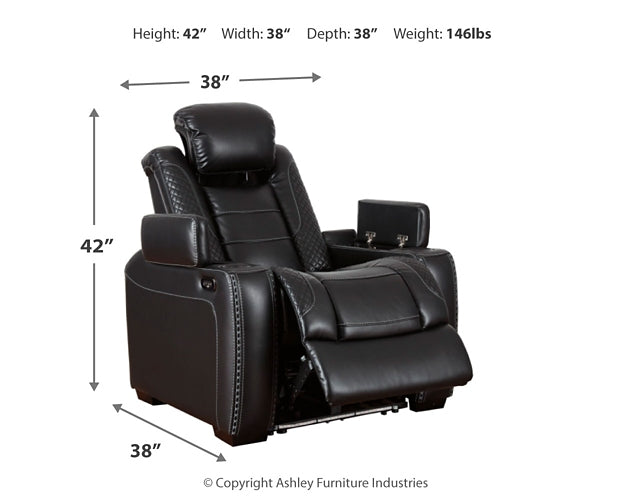 Party Time PWR Recliner/ADJ Headrest