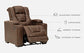 Owner's Box PWR Recliner/ADJ Headrest