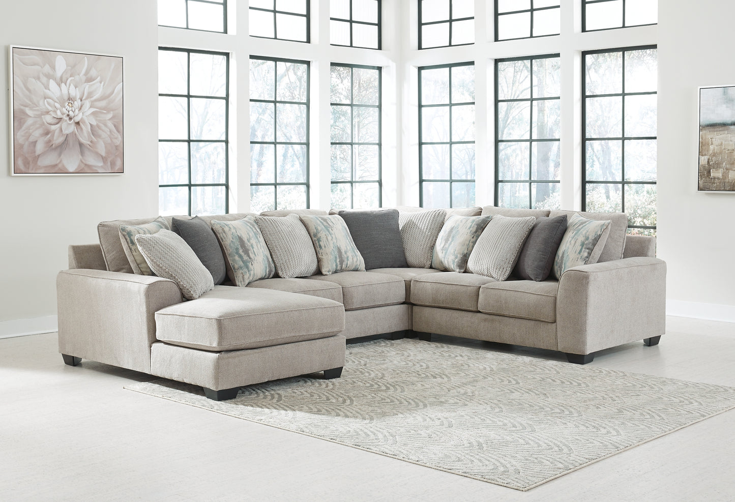 Ardsley 4-Piece Sectional with Chaise