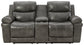 Edmar PWR REC Loveseat/CON/ADJ HDRST