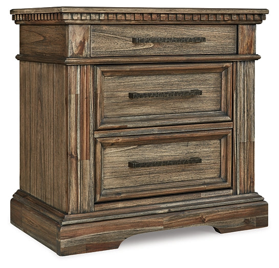 Markenburg Three Drawer Night Stand