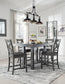 Myshanna Dining Table and 4 Chairs