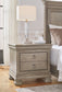 Lexorne Three Drawer Night Stand