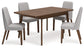 Lyncott Dining Table and 4 Chairs