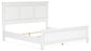 Fortman King Panel Bed with Mirrored Dresser, Chest and 2 Nightstands