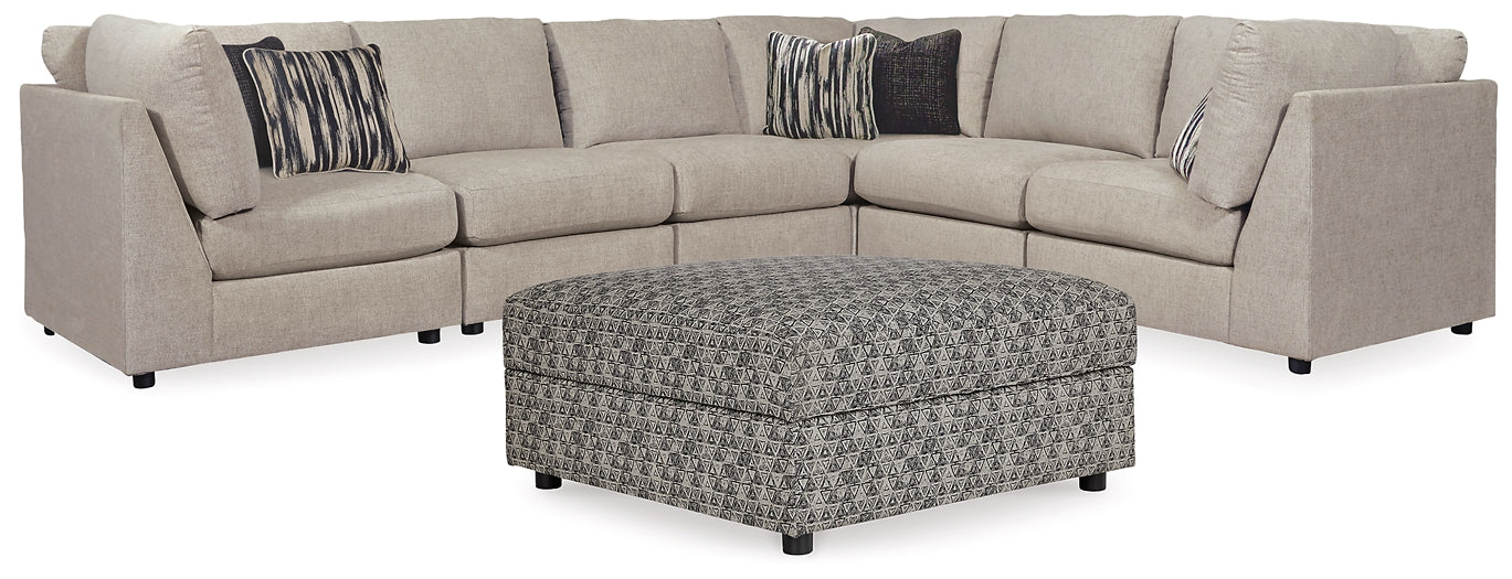 Kellway 6-Piece Sectional with Ottoman