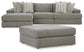 Avaliyah 3-Piece Sectional with Ottoman