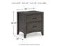 Montillan King Panel Bed with Mirrored Dresser and Nightstand